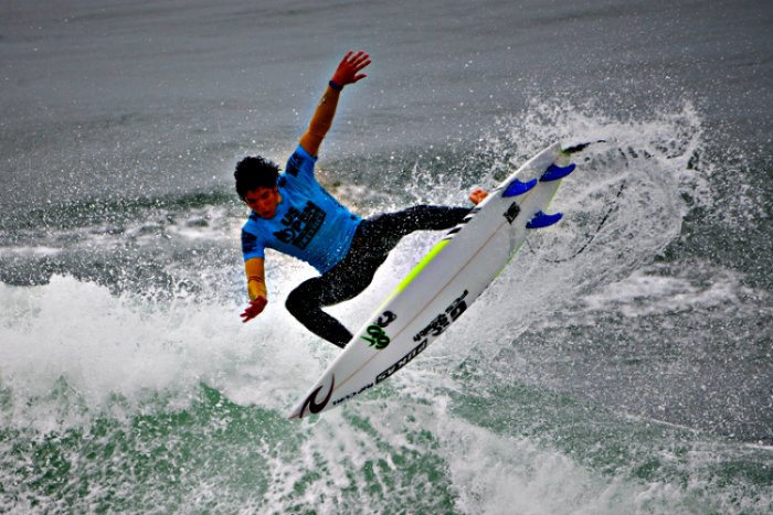 Surfing in Ecuador