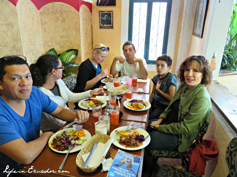 Almuerzos in Baños Ecuador