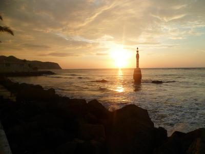 Sunset in Bahia de Caraquez