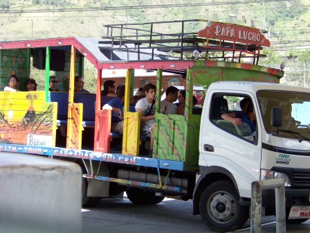 Chiva tour in Baños