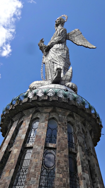 Virgin of Quito on the Panecillo