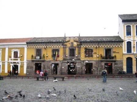 Old town Quito Ecuador