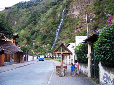 Downtown Baños Ecuador