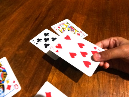 Playing Cuarenta
