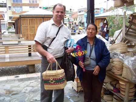 One of Cuenca's Craft Markets