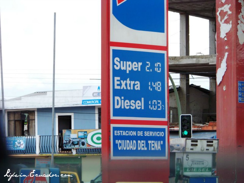 Gas Prices in Ecuador