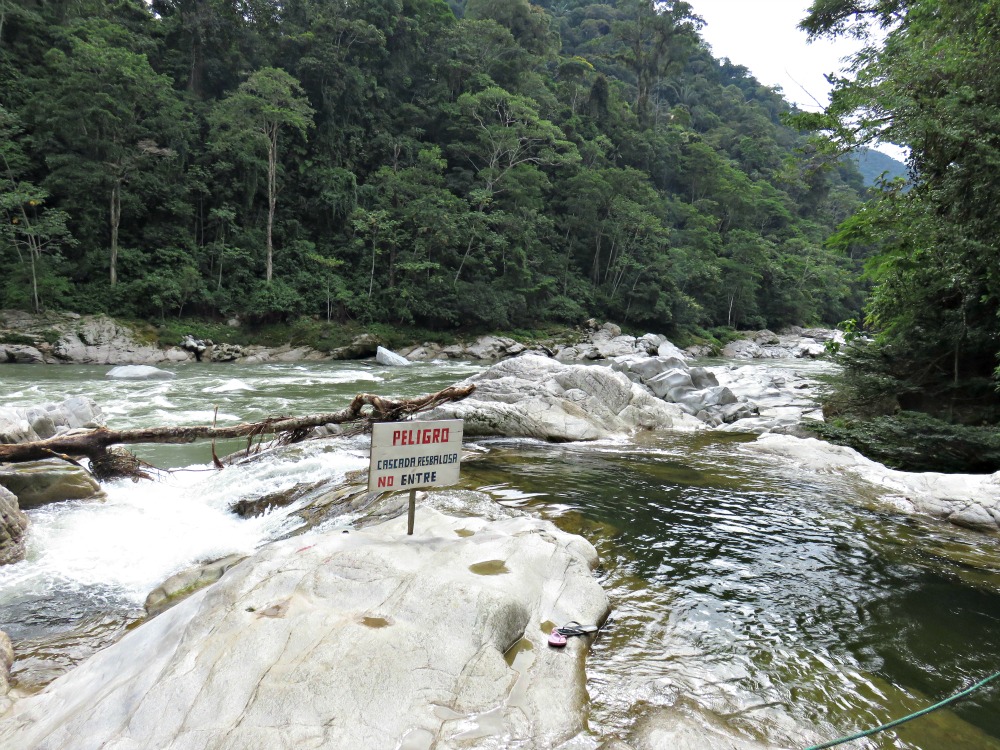 Laguna Azul Tena Ecuador