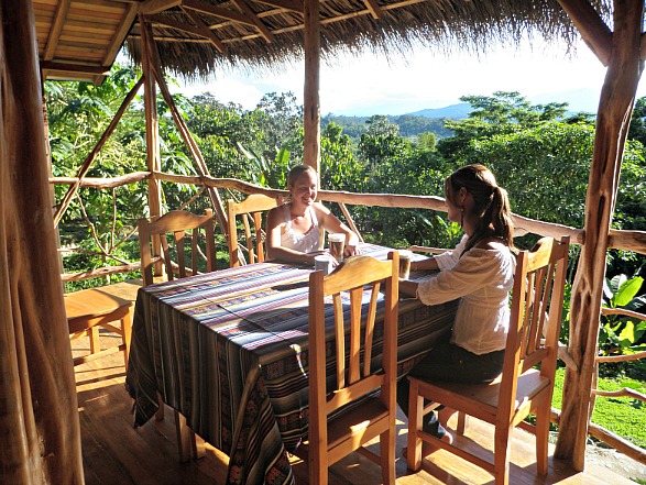 Enjoy the view over a cup of coffee