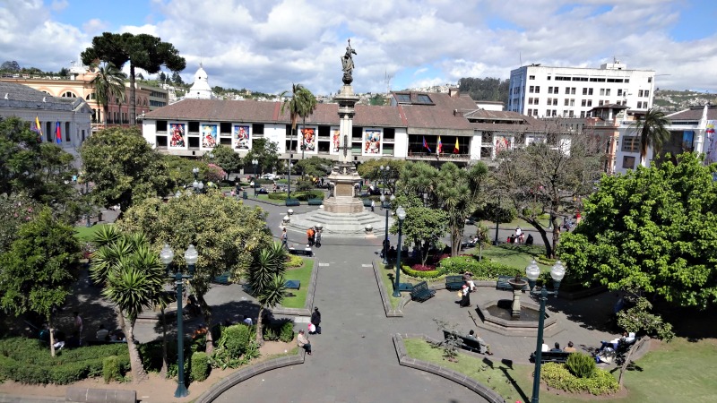 Plaza Grande, Quito Ecuador
