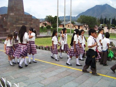 School Uniforms in Ecuador