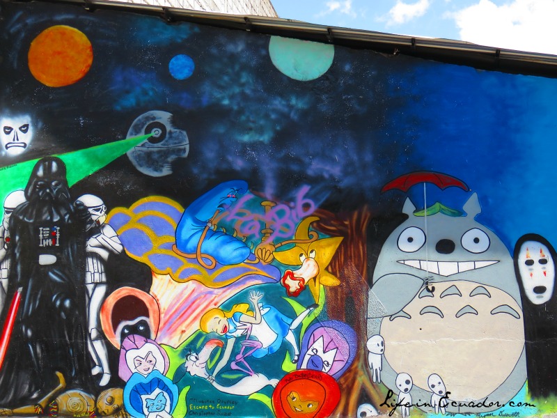 Baños Street Art Ecuador