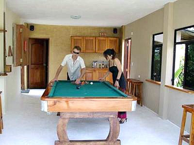 Billiards room